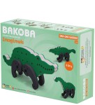 AD07 Klocki piankowe do wody imagimals BAKOBA 3w1  wz.2