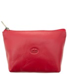 K16 Kosmetyczka damska skórzana El Forrest czerwona 