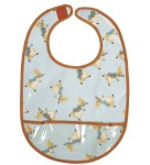 AL28  Śliniak na rzep z kieszonką Petit Jour Paris wz.06 C  Królik Piotruś (1)