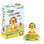 AJ02 JumPing Clay Sawanna zestaw kreatywny DIY Lew