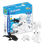 AJ13 Lodowiec JumPing Clay zestaw kreatywny DIY  Niedźwiedzie