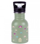 AL57 Butelka bidon ze stali nierdzewnej 0,35l tęcza