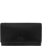 P304 Damski skórzany portfel El Forrest RFID skóra czarny