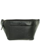 Se18 saszetka biodrowa nerka skórzana El Forrest czarna