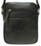 SE15 Torba skórzana El Forrest listonoszka torebka czarny