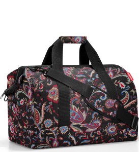 R05 Torba allrounder L Reisenthel signature paisley black wzór 93