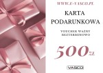 Bon podarunkowy  E-VOUCHER 500