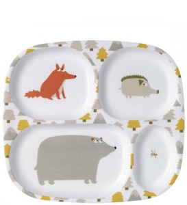 AL09 Talerz z melaminy 4w1 lekki PETIT JOUR PARIS wz.19