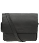 MT05 Torba Sumatra skórzana na laptopa 15"  A4 czarny