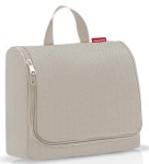 R10 Kosmetyczka toiletbag XL Reisenthel herringbone sand wzór 101