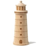 BR10 Drewniany młynek latarnia Rader