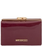 P412 Mały portfel Mato Grosso El Forrest 0579 57 bigiel bordowy lakier