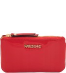 E12 Etui klucze portfel Elforrest 0747 404 skóra naturalna czerwony lakier 