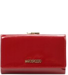 P378 Damski portfel Mato Grosso skórzany RFID czerwony lakierowany (1)