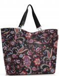 R26 Torba zakupowa Reisenthel Shopper XL, baroque paisley black wzór 93