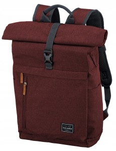 PL220 Plecak Travelite Roll Up BASICS bezpieczny rolowany bordowy