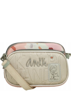 A586 Anekke torebka listonoszka 3 komory Alma Memories 406603-445 wz.24 Smart