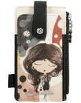A213 Damski portfel Etui na karty Alma Memories 40709-013 wz.24