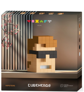 AC17 Klocki Pixio VoxArt Dudes Cubeheads 395szt.