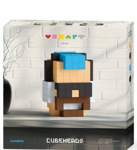 AC17 Klocki Pixio VoxArt Gamers Cubeheads 413szt.