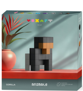 AC20 Klocki Pixio VoxArt Gorilla Animals 100szt.