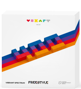 AC18 Klocki Pixio VoxArt Vibrant Spectrum Freestyle 400szt.