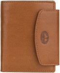 P485 Skórzany średni portfel damski RFID El Forrest skóra naturalna  camel