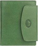 P485 Skórzany średni portfel damski RFID El Forrest skóra naturalna  zielony