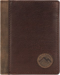 P486 Mały męski portfel skórzany El Forrest brąz 6
