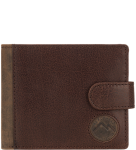 P202 Mały męski portfel skórzany El Forrest  RFID  brąz 6