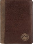 P208 Duży skórzany męski portfel El Forrest STOP RFID brąz 6