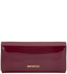 P450 Duży portfel damski El Forrest biglem RFID bordo lakier