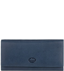 P450 Duży portfel damski El Forrest biglem RFID granat N