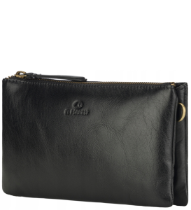 SE20 Torba torebka listonoszka skórzana el Forrest dwukomorowa wizytowa