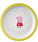 AL07 Talerz z melaminy lekki PETIT JOUR PARIS WZ.25 żółty