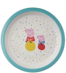 AL07 Talerz z melaminy lekki PETIT JOUR PARIS WZ.25 zielony