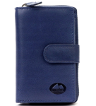 P296 Damski portfel skórzany el forrest granat nowy