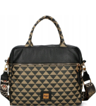 D45 torebka Torba na laptopa Ego teczka damska aktówka czar-beige