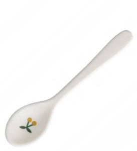 AL22 Łyżeczka łyżka melamina PETIT JOUR PARIS sztućce wiśnia