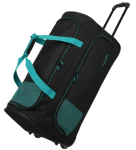 W173 Torba podróżna na kołach TRAVELITE BASIC czarny-ziel