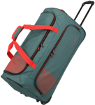 W173 Torba podróżna na kołach TRAVELITE BASIC zielony-pom