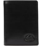 P480 EL FORREST portfel skórzany średni pionowy bez zapięcia czarny