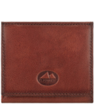 P448 Mały portfel El Forrest piekiełko RFID skóra brąz