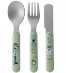  AL13 Sztućce z melaminy 3 sztuki PETIT JOUR PARIS Ernest i Celestyna wz.2