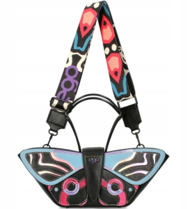 D78 EGO torebka listonoszka kuferek Cynthia odpinany motyl 2 szerokie pasy wz.02