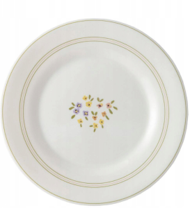 AL39 Talerz z melaminy lekki PETIT JOUR PARIS kwiaty