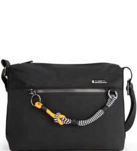 GB60 Gabol AISHA lekka torebka listonoszka 2 komory kieszenie turystyczna