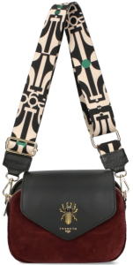 D94 torebka EGO skóra naturalna listonoszka 2 wymiennymi klapkami 2 paskami wz.02