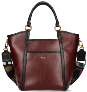 D95 torebka EGO Salamandra listonoszka uchwyty szeroki pasek sztywna  wz.04