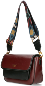 D97 torebka EGO listonoszka klasyczna z klapką 2 paskami insecta wz.02